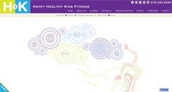 Desktop Screenshot of h2kchildrenfitness.com